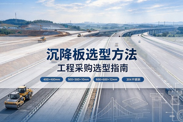 滁州沉降板选择方法