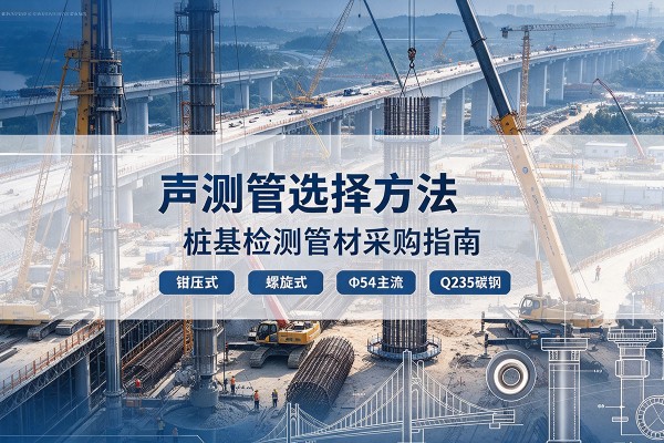 滁州声测管选型标准